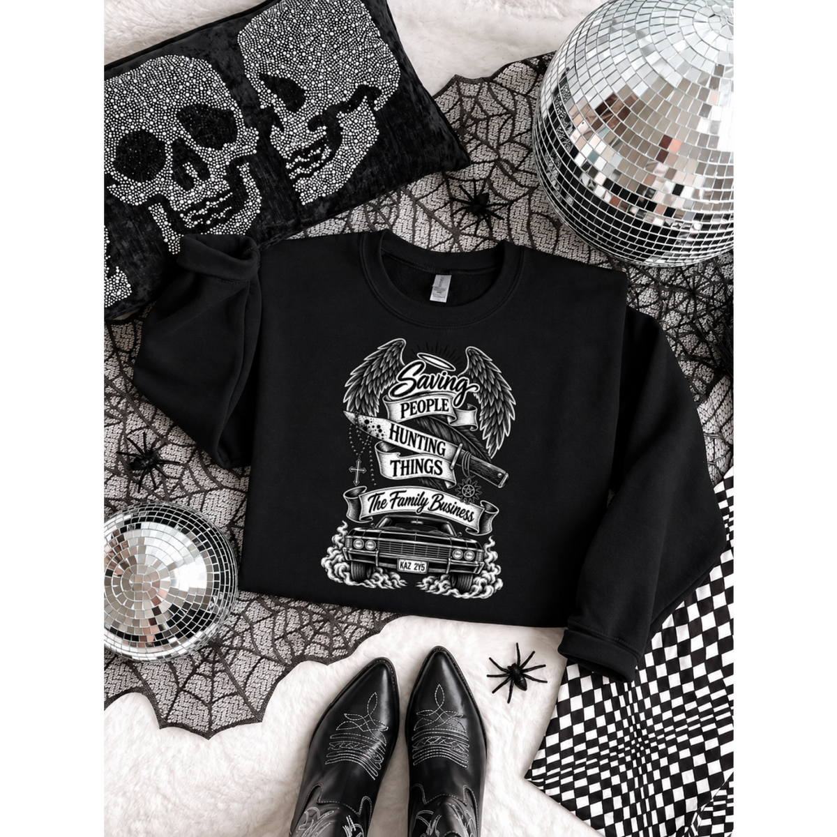 The Family Business - Unisex Crewneck Sweatshirt