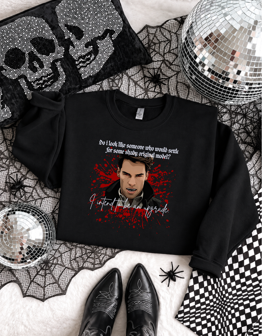 I Intend To Be An Upgrade - Unisex Crewneck Sweatshirt