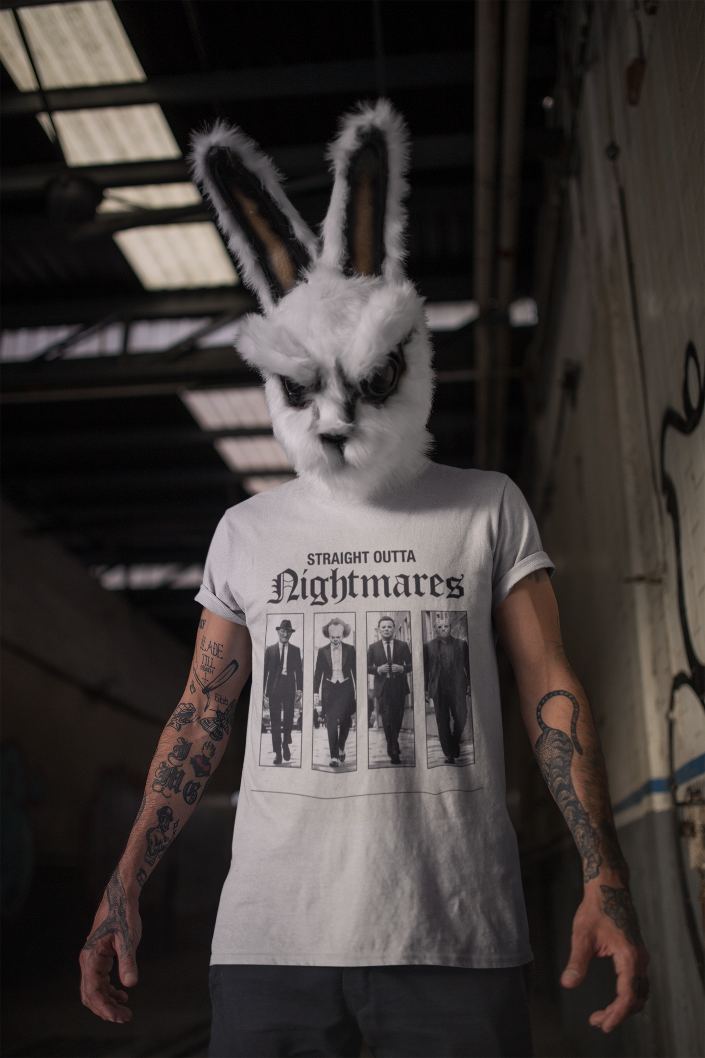 Straight Outta Nightmares - Unisex Softstyle Tee