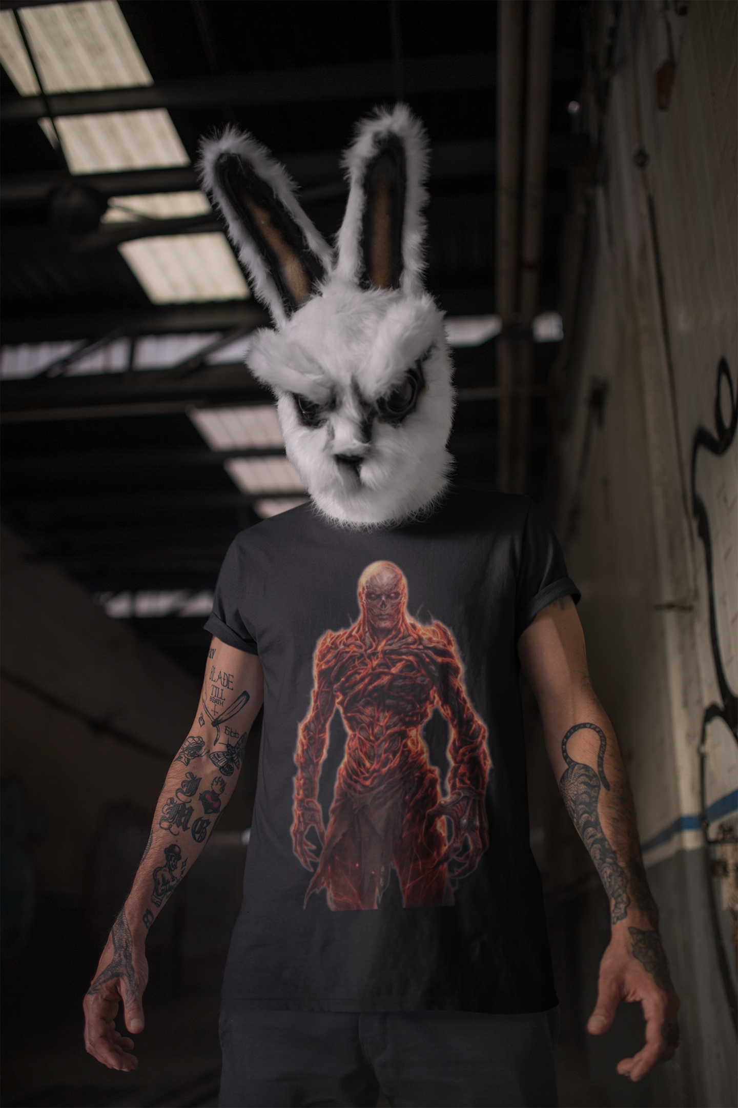 Vecna On Fire - Unisex Softstyle Tee