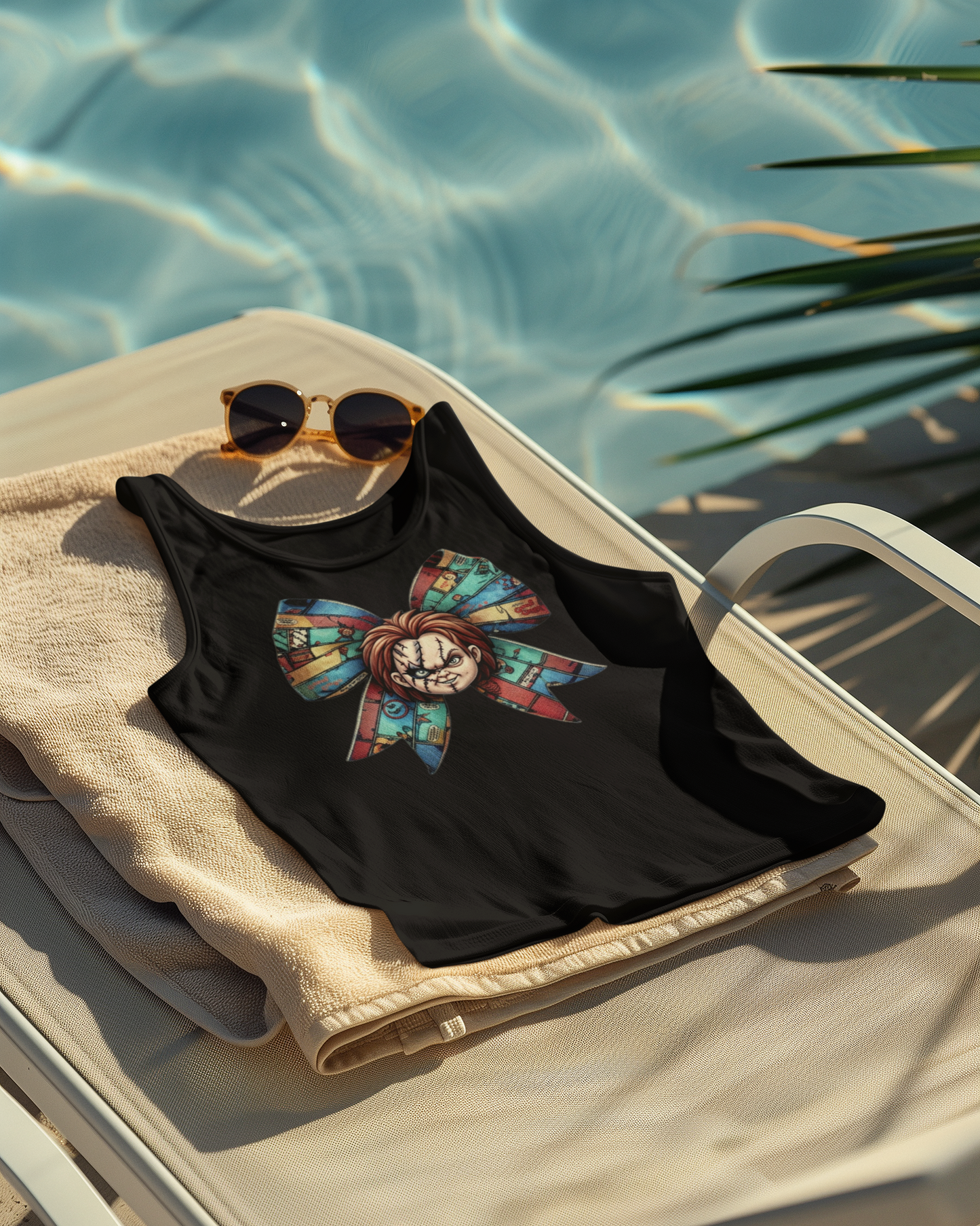 Chucky Bow - Racerback Tank