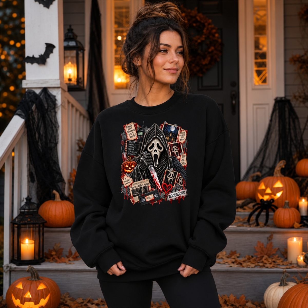 Diamond Scream - Unisex Crewneck Sweatshirt