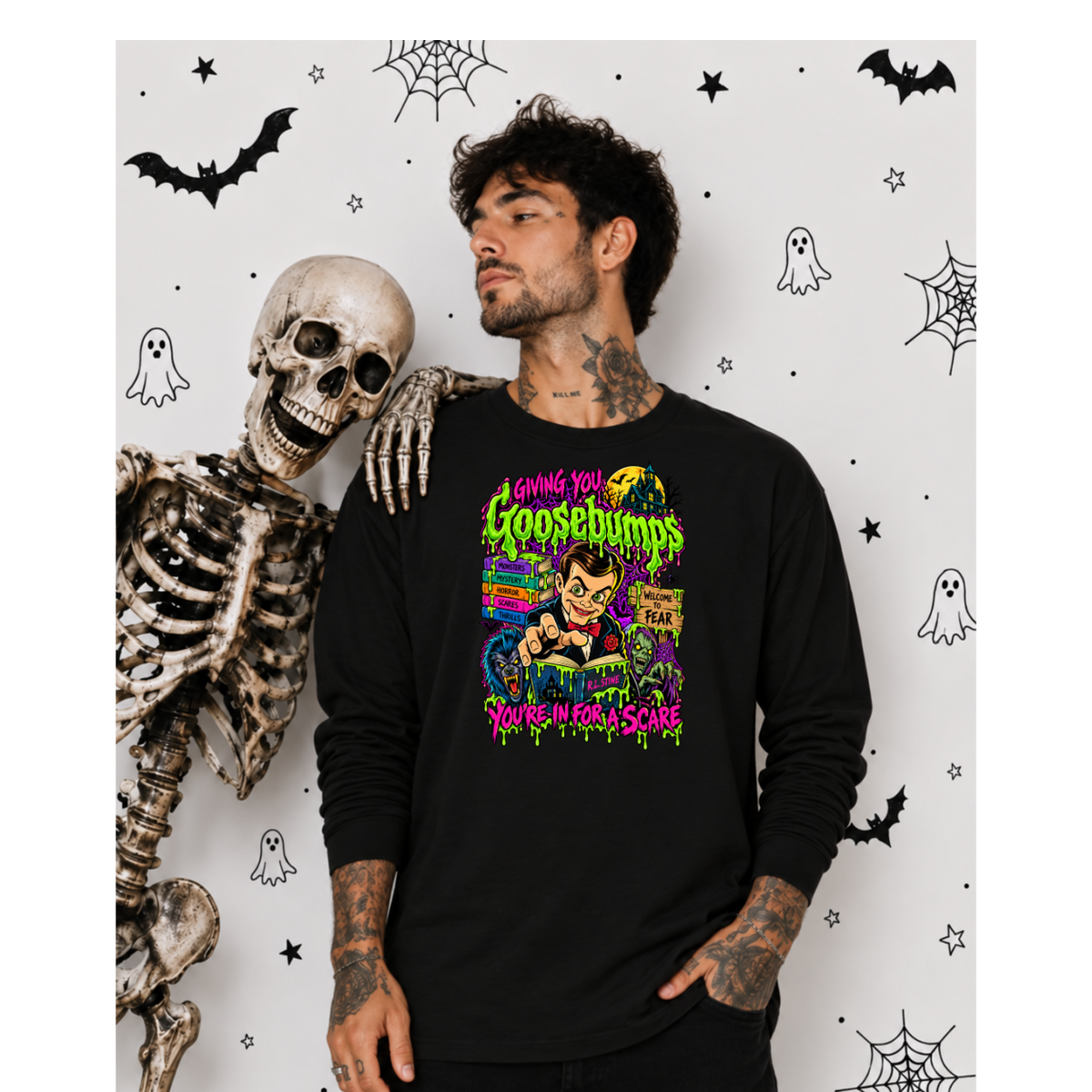 Goosebumps -Unisex Crewneck Sweatshirt