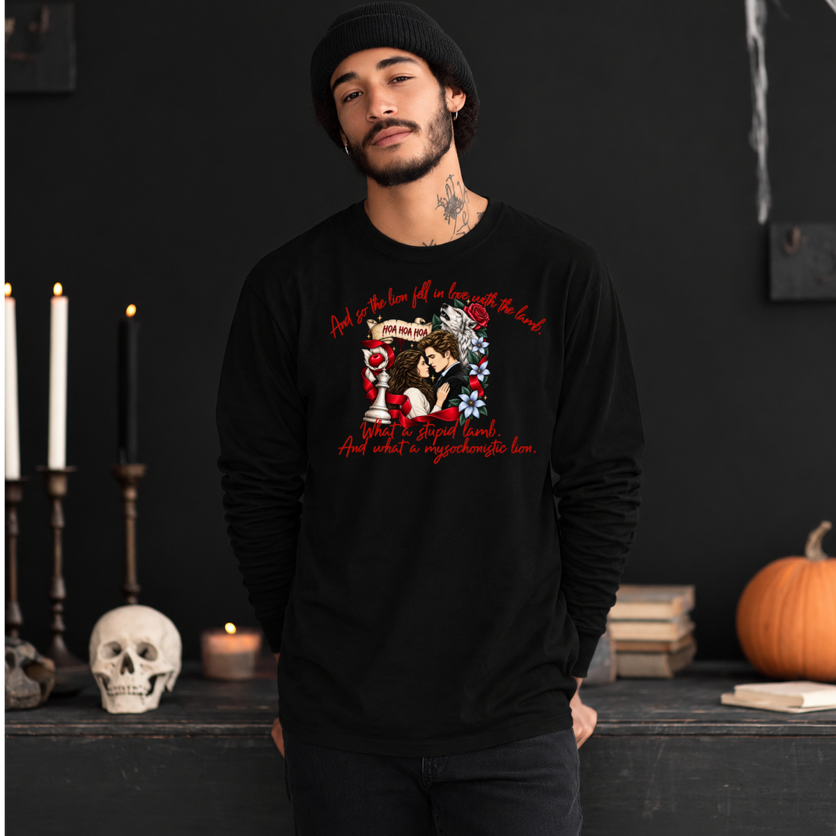 And So The Lion Fell In Love With The Lamb - Unisex Crewneck Sweatshirt