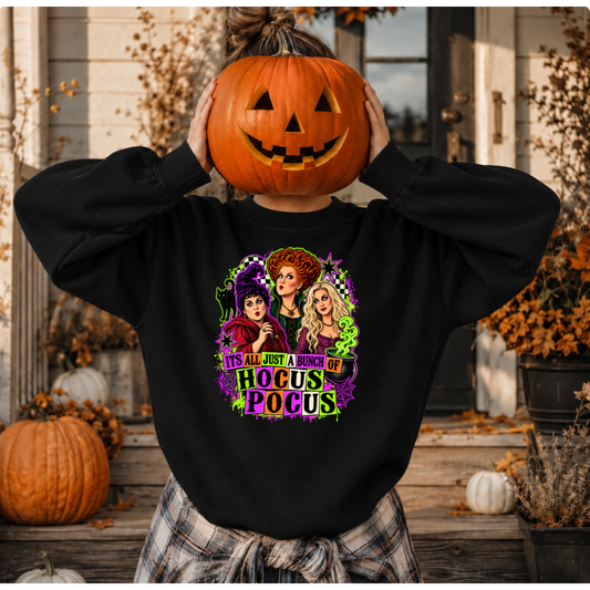 It's All Just A Bunch Of Hocus Pocus - Unisex Crewneck Sweatshirt