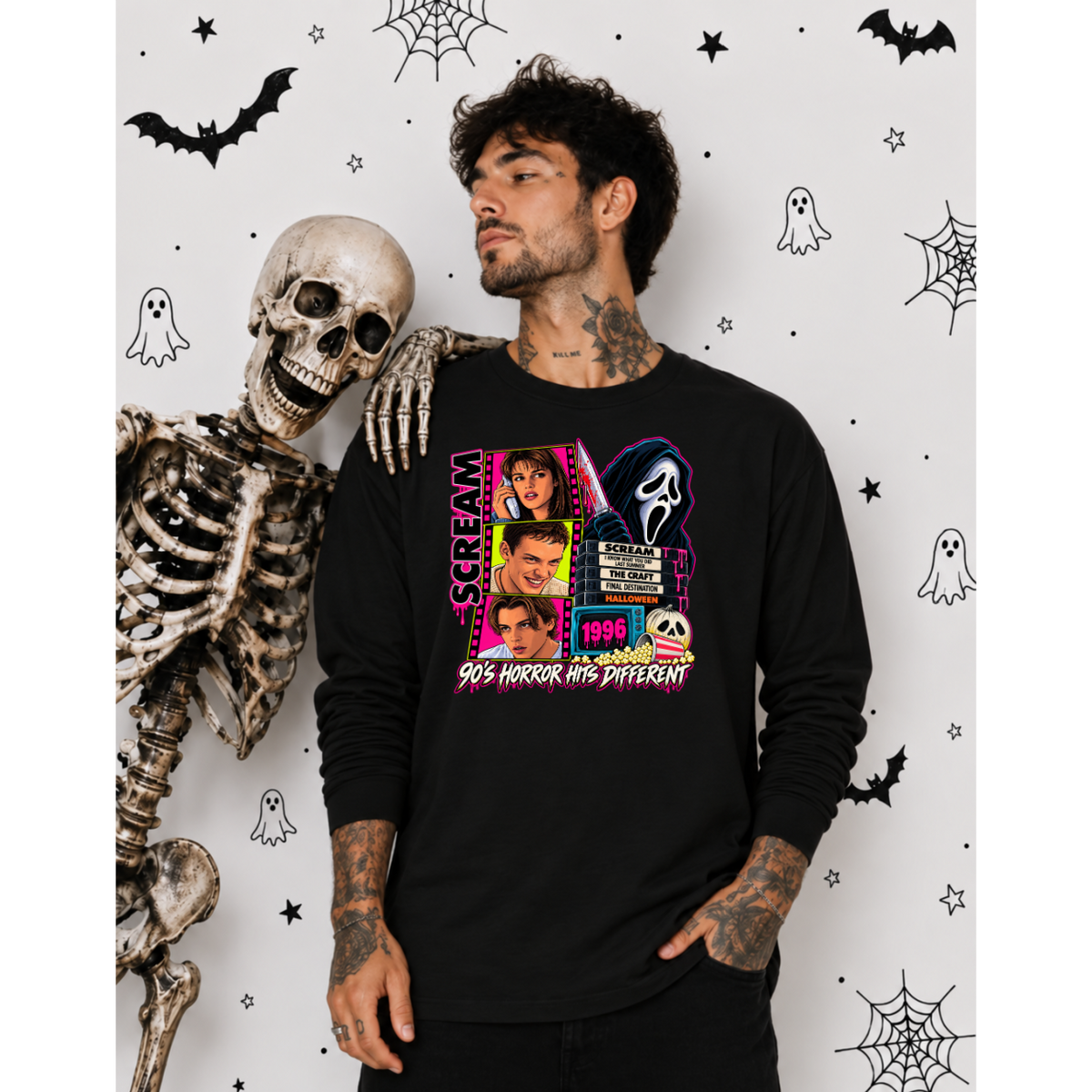 90's Horror - Unisex Crewneck Sweatshirt