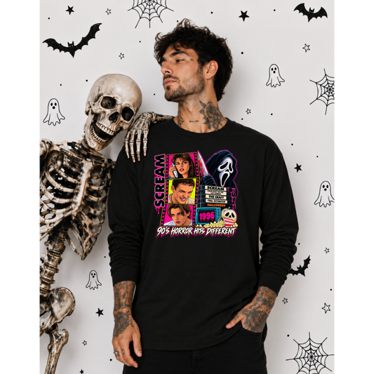 90's Horror - Unisex Crewneck Sweatshirt
