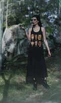 Horror Movie Snack - Women's Flowy Racerback Tank