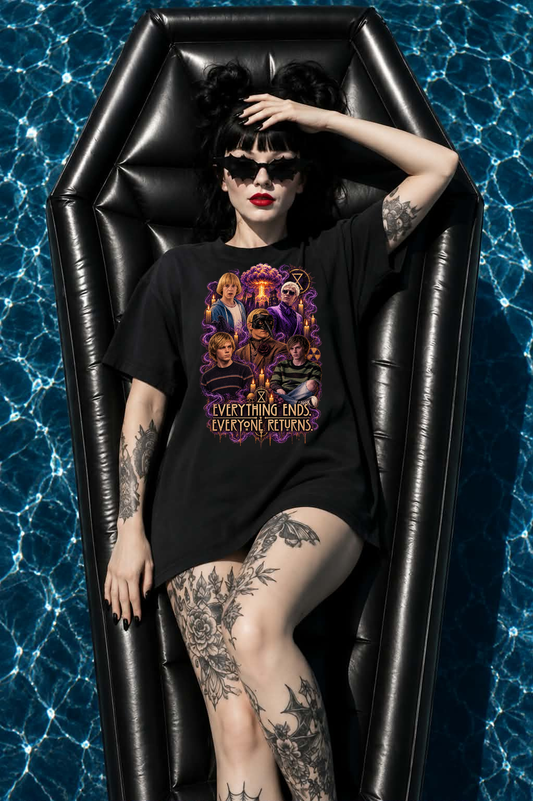 Everything Ends. Everyone Returns. - Unisex Heavy Cotton Tee