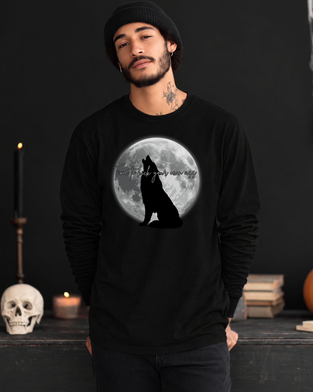 Time To Kick My Own Ass - Unisex Crewneck Sweatshirt