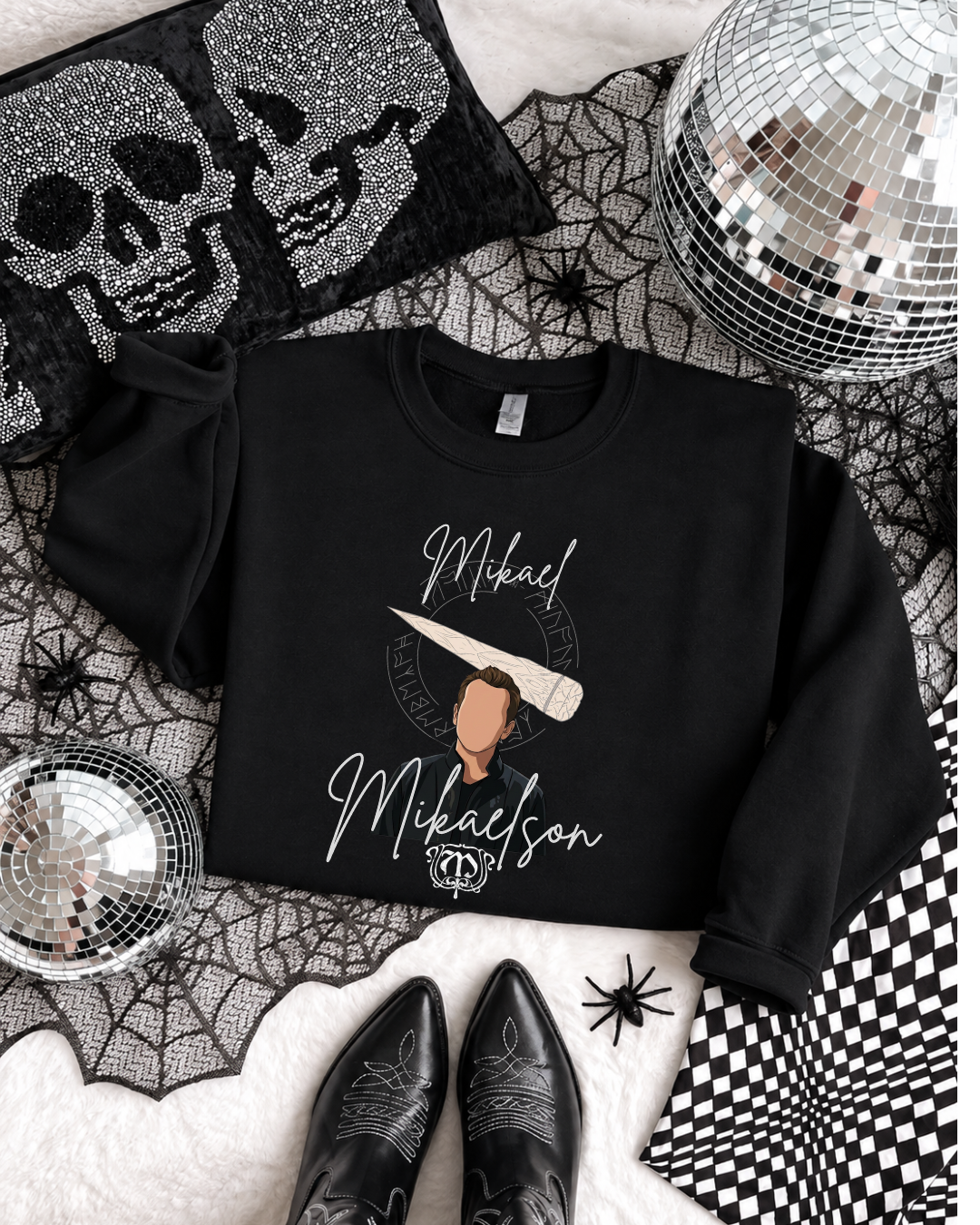 MIkael TVD, TO - Unisex Crewneck Sweatshirt