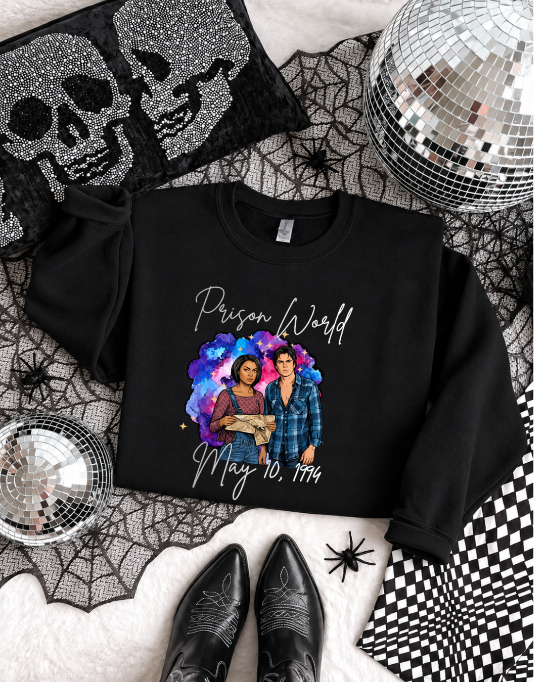 Prison World - Unisex Crewneck Sweatshirt