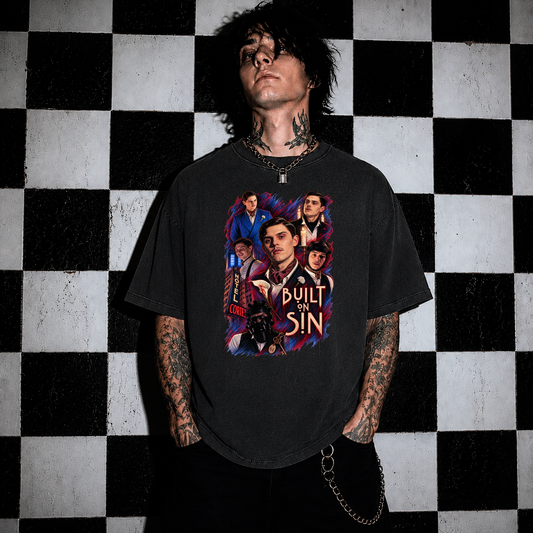 Built On Sin - Unisex Heavy Cotton Tee