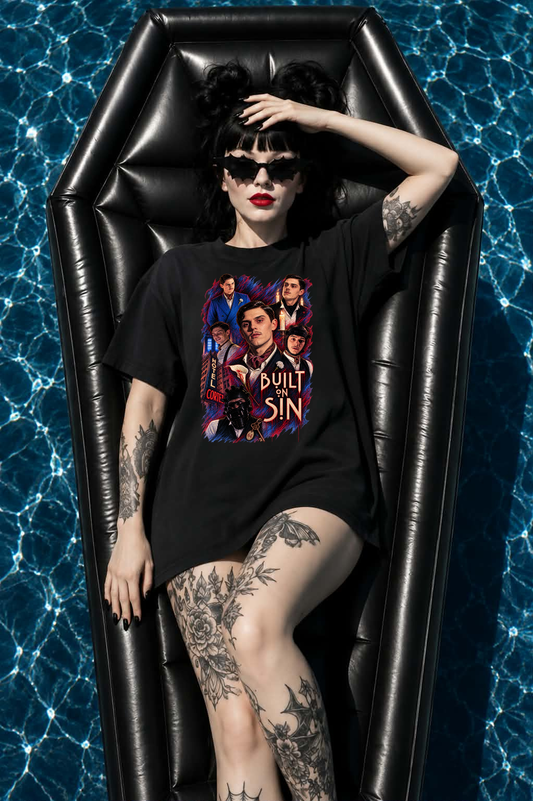 Built On Sin - Unisex Heavy Cotton Tee