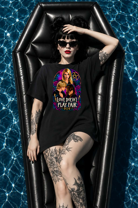 Love Doesn't Play Fair - Unisex Heavy Cotton Tee
