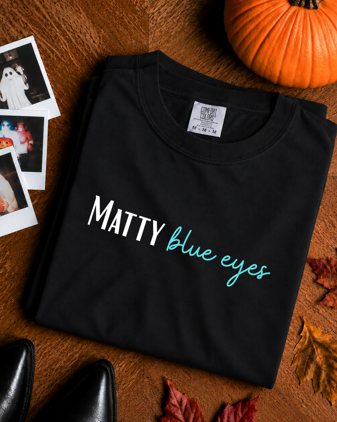 Matty Blue Eyes - Unisex Heavy Cotton Tee