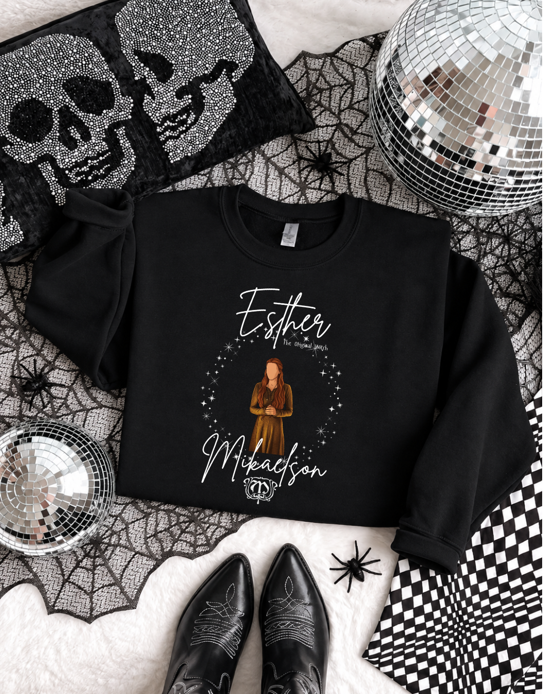 Esther, The Original Witch - Unisex Crewneck Sweatshirt