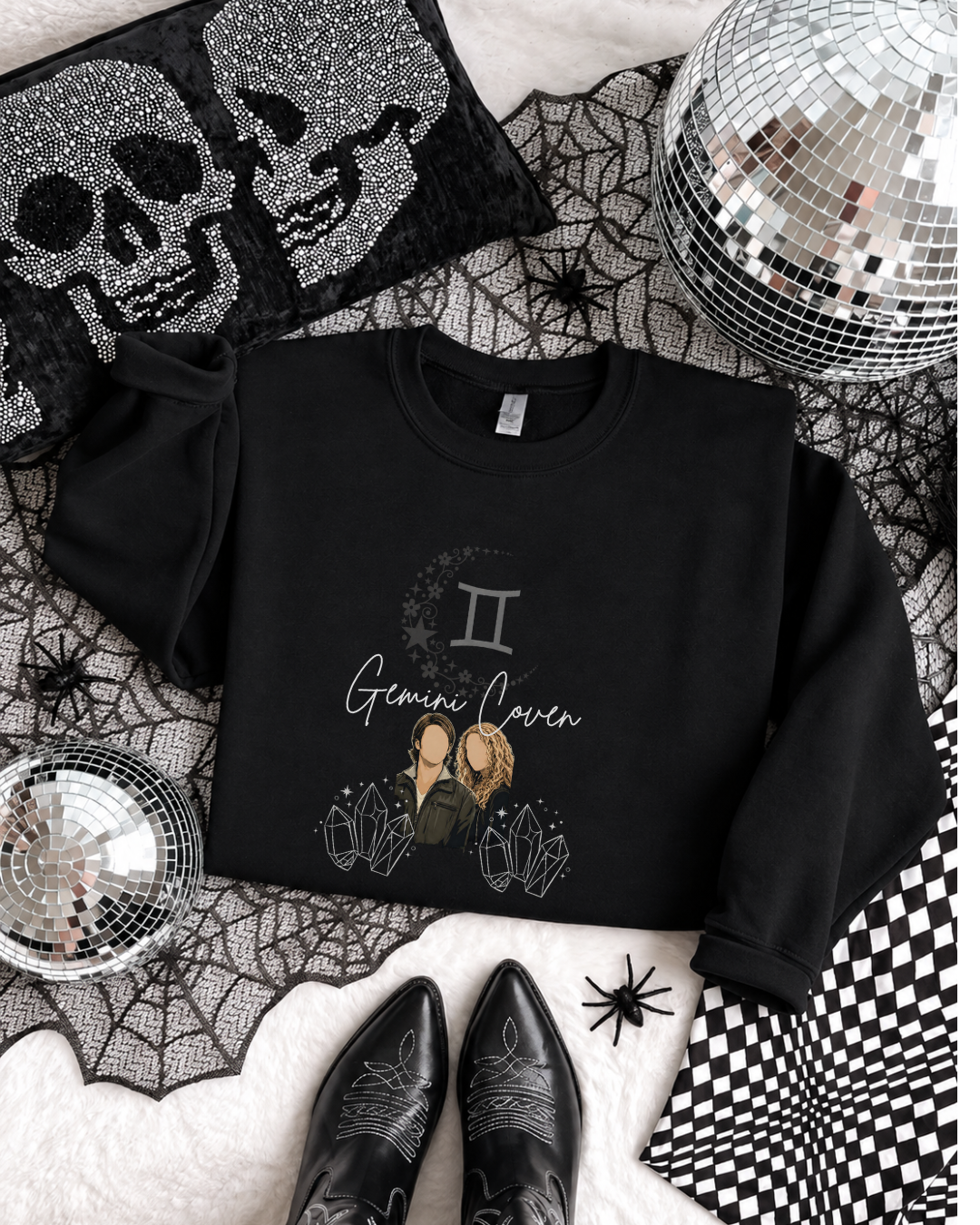 Gemini Coven - Unisex Crewneck Sweatshirt