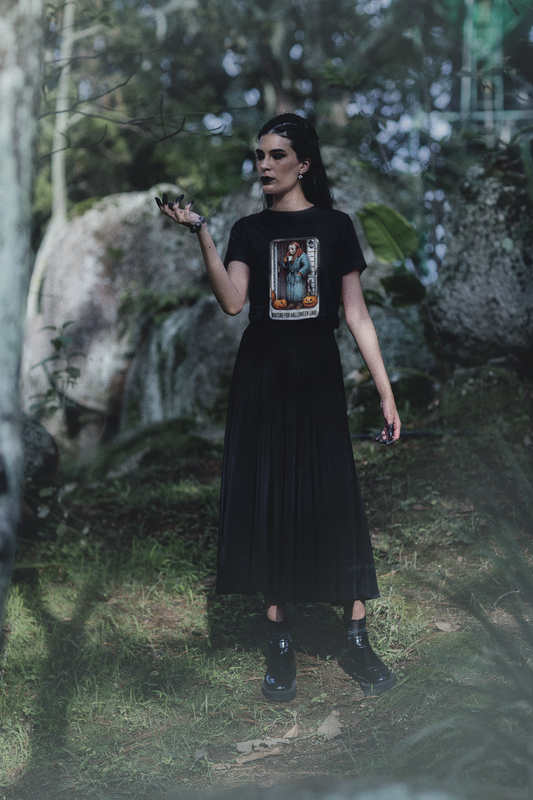 Jason Voorhees Waiting On Halloween - Unisex Softstyle Tee