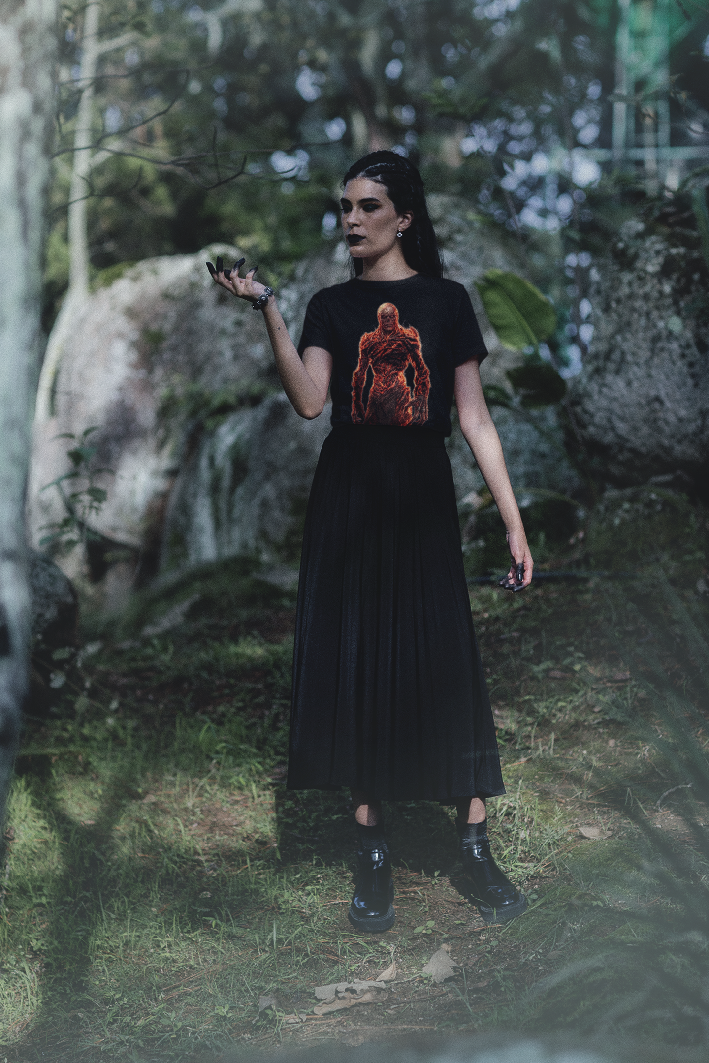 Vecna On Fire - Unisex Softstyle Tee