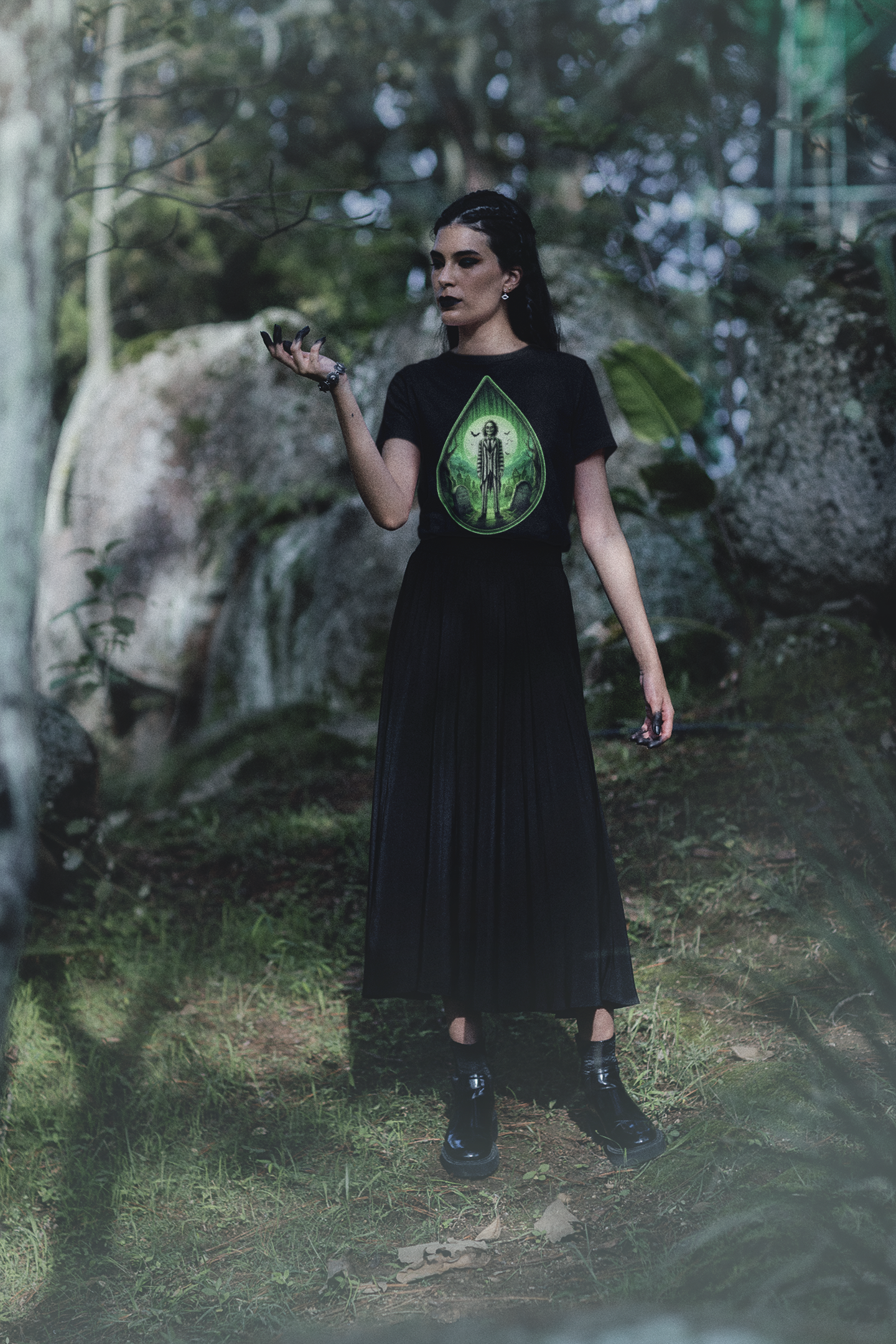 Graveyard Beetlejuice - Unisex Softstyle Tee