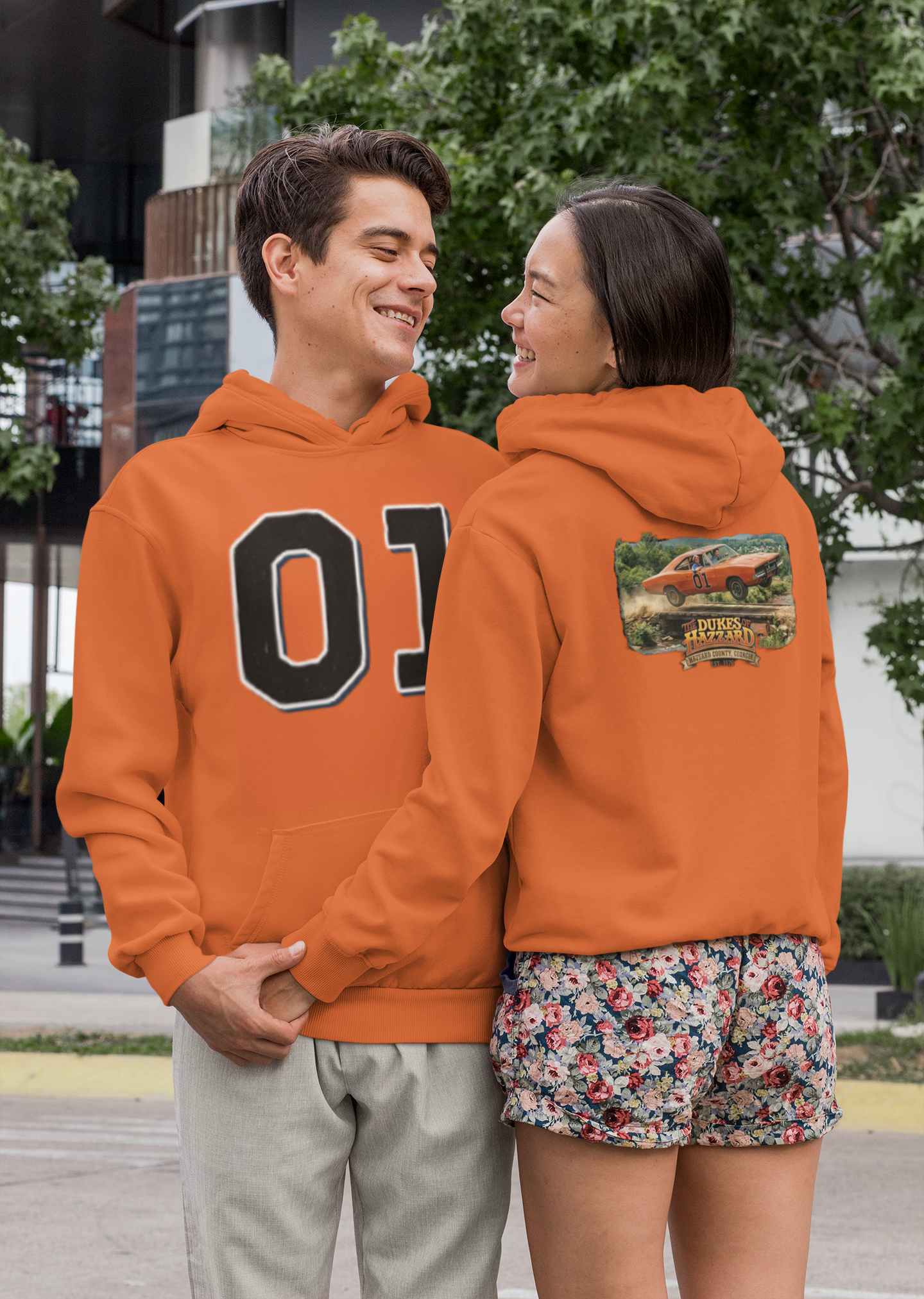 Dukes of Hazard General Lee 01 - Unisex Heavy Blend Hoodie
