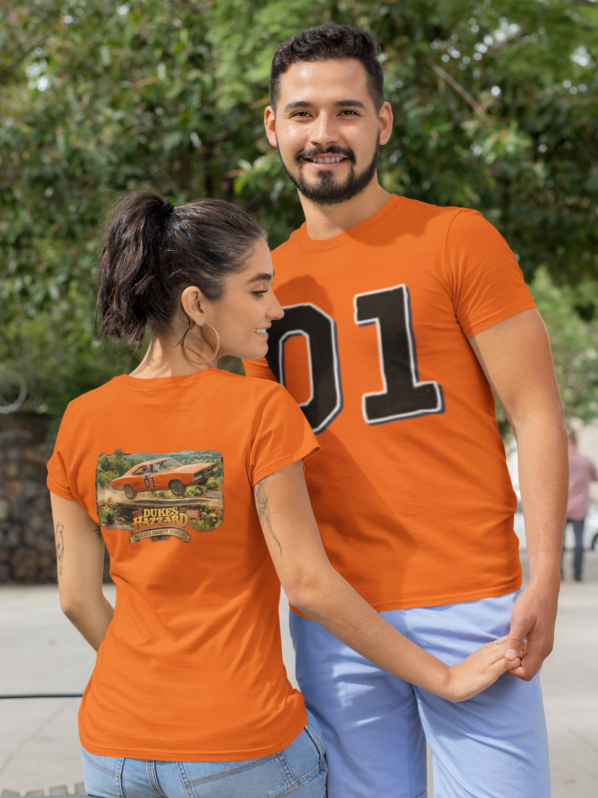 Dukes of Hazzard General Lee 01 - Unisex Heavy Cotton Tee