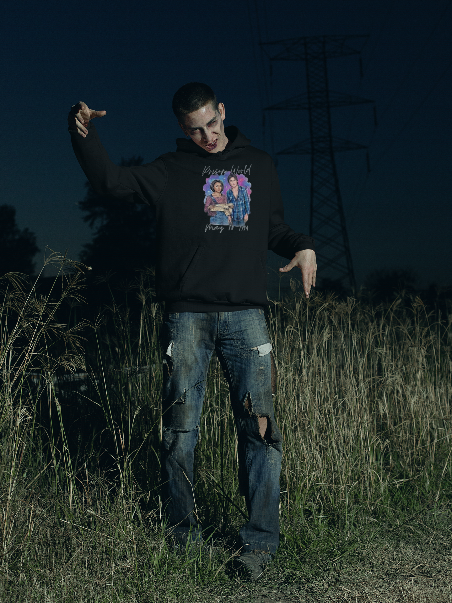 Prison World - Unisex Organic Side Pocket Sounder Hoodie