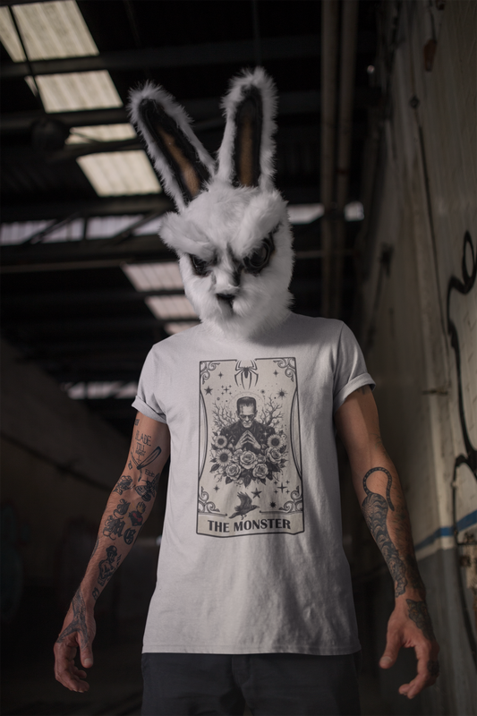 Frankenstein Tarot Card - Unisex Softstyle Tee