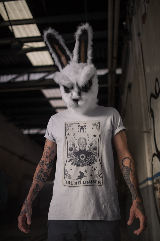 Pinhead Tarot Card- Unisex Softstyle Tee