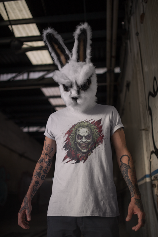 Ripped Horror Beetlejuice - Unisex Softstyle Tee