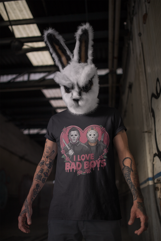 I Love Bad Boys - Unisex Softstyle Tee