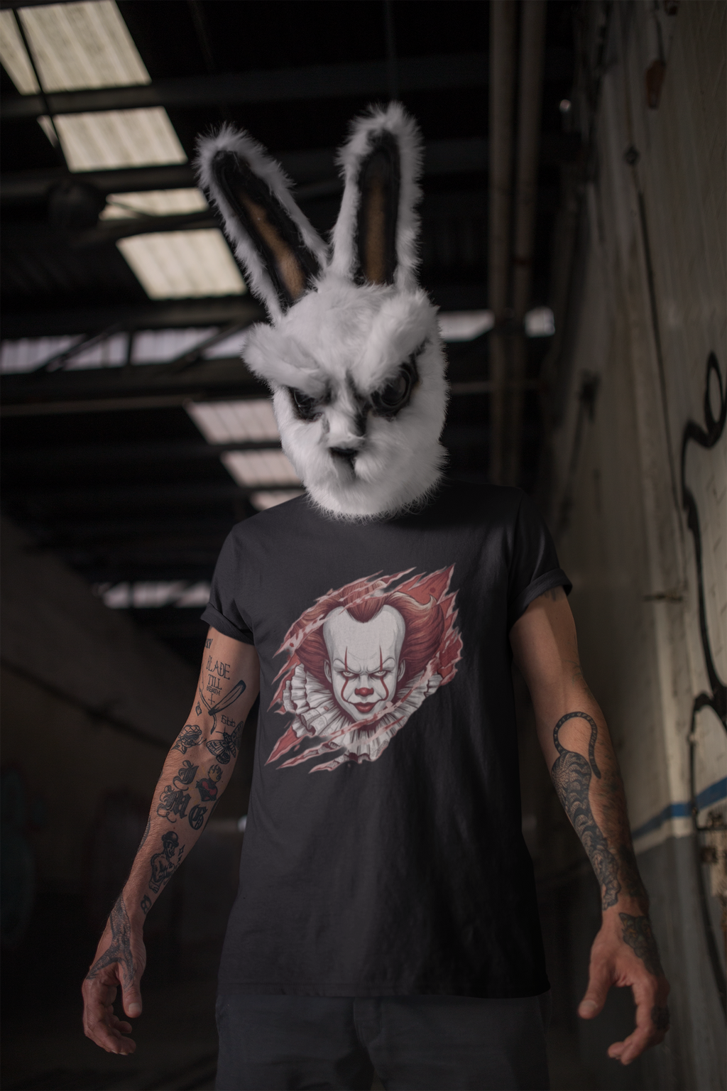 Ripped Pennywise - Unisex Heavy Cotton Tee