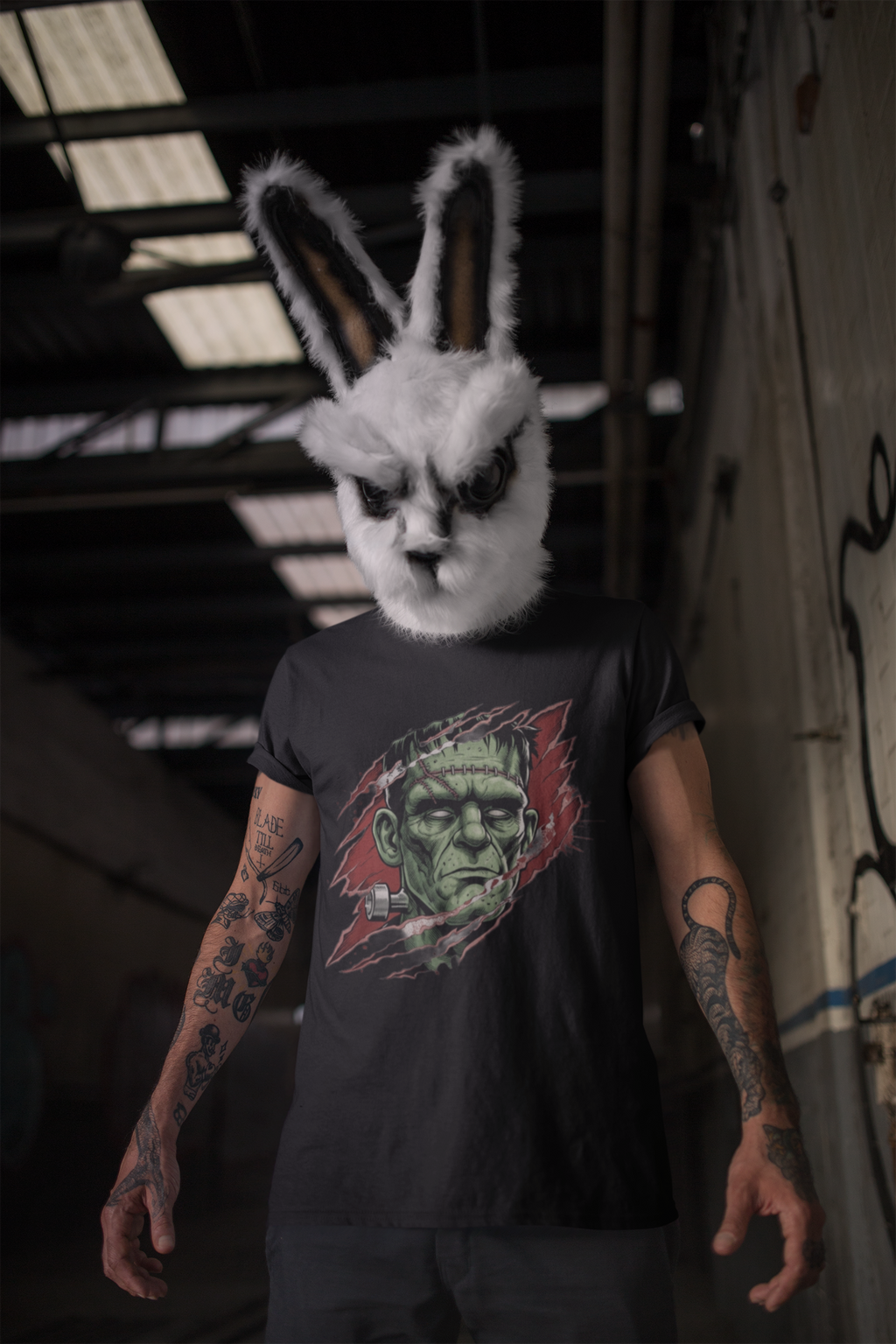 Frankenstein - Unisex Heavy Cotton Tee