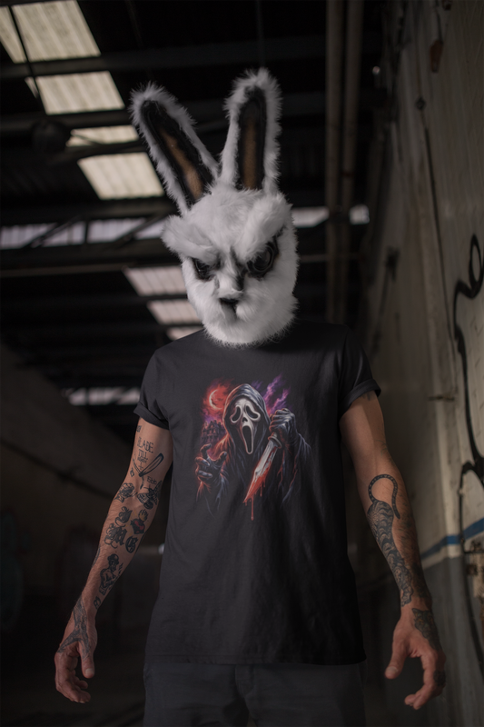 Ghostface And The Moon - Unisex Softstyle Tee