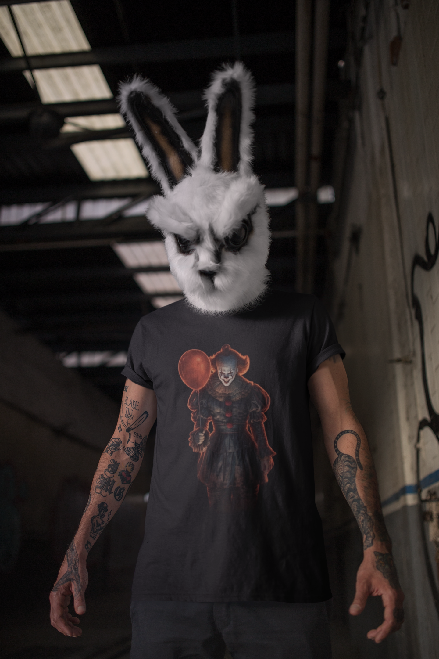 Pennywise In The Dark - Unisex Softstyle Tee