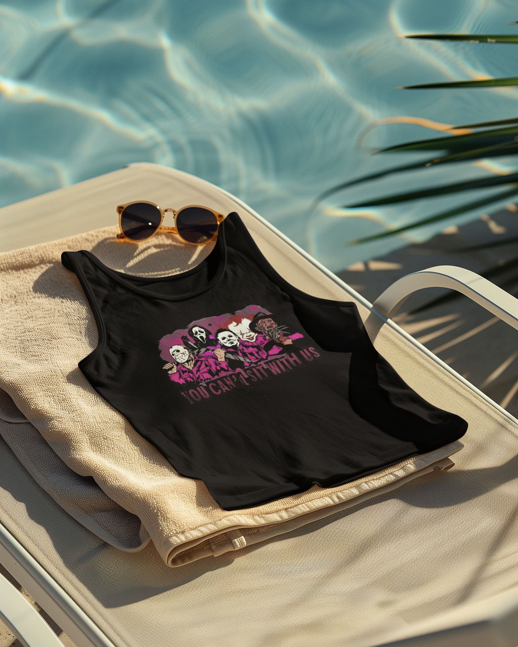 You Can't Sit With Us - Women's Racerback Tank