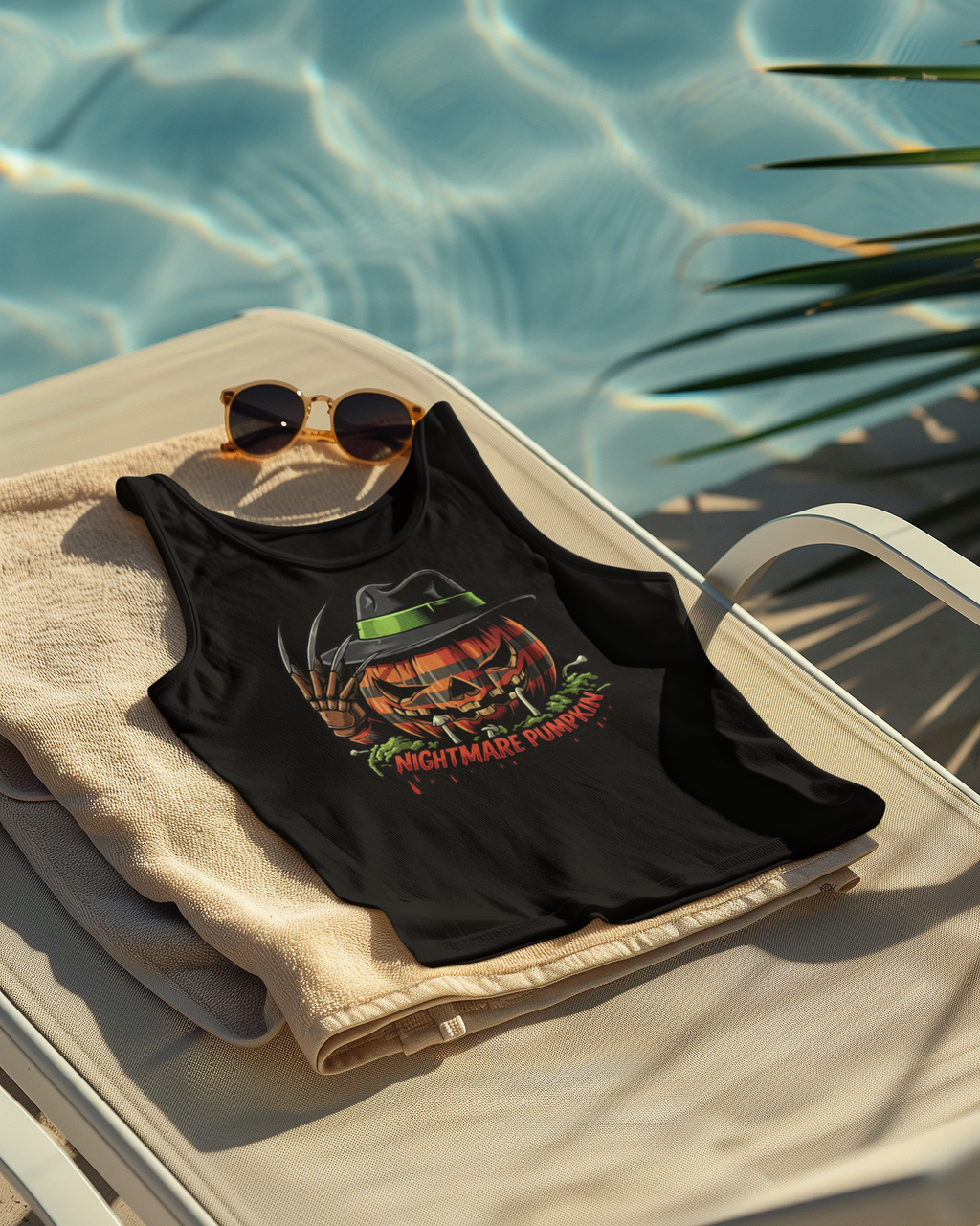 Nightmare Pumpkin - Women's Racerback Tee