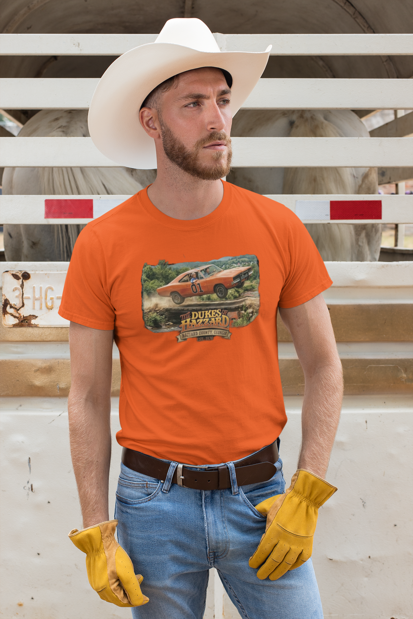 Dukes of Hazzard- Unisex Heavy Cotton Tee